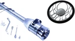 32" Polished Automatic Tilt Shift Steering Column 14"RIPPLE Style Wheel Horn Kit. Fixed Price $269.85.