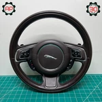 10-19 Jaguar Xjr Steering Wheel Brown Leather Oem. Fixed Price $195.49.
