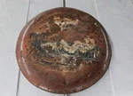 Vintage Continental Spare Tire Cover Plate Paint Wall Art Bruce's Customs. Fixed Price $199.00.