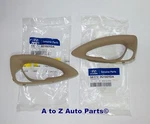 New 2011-2014 Hyundai Sonata Lh & Rh Tan Steering Wheel Bezels Or Inserts, Oem. Fixed Price $84.95.
