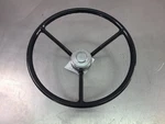 1957 Ford Standard Factory Steering Wheel, Black - Oem. Fixed Price $249.95.