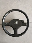 85-87 Honda Prelude Si Steering Wheel Black Leather Used Oem. Fixed Price $85.00.