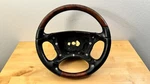 03-09 Mercedes Benz W209 R230 CLK320 CLK500 SL500 Steering Wheel Black/wood Oem. Fixed Price $199.00.