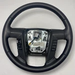 2009-2014 Oem Ford F150 F-150 Steering Wheel Black Leathercruise Media Volume. Fixed Price $103.49.