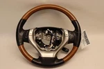 2014-2015 Lexus ES300H Driver Steering Wheel Wood & Leather Switches Oem. Fixed Price $160.65.
