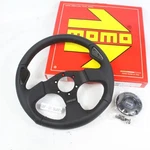 Momo Cb Carbon Steering Wheel Jet Black Leather 320MM Product 32BK0B J-1 New. Fixed Price $373.69.