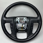 2011-2014 Ford F150 Leather Steering Wheel Black Oem BL34 3F563 RB35B8. Fixed Price $146.28.