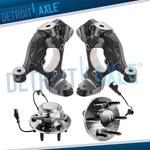 4PC Rwd Front Steering Knuckles Wheel Hubs For Yukon Tahoe Sierra Silverado 1500. Fixed Price $288.71.