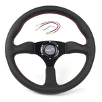 Rastp Racing Steering Wheel 13.58/345MM Genuine Leather 6 Bolts. Fixed Price $85.27.