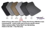 Custom Fit Carpet Floor Mats For Land Rover LR3 LR4. Fixed Price $145.98.