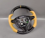 Honda Civic Fd FN2 Stream Napa Leather Hydrodipped Multimedia Steering Wheel. Fixed Price $362.69.