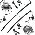 4WD 8-LUG Front Ball Joints Tie Rods Wheel Hubs For 2006-2008 Dodge Ram 1500. Fixed Price $416.95.