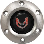 1970-81 Firebird; Vsw S6 Series Horn Cap; Red Logo; Brushed Finish. Fixed Price $34.99.