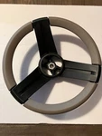 2005-2009 Ford Mustang Base Front Driver Left Steering Oem Wheel Leather. Fixed Price $50.00.