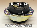 Nrg SRK-257BK-MC Steering Wheel Quick Release Black Neochrome /w Race Handle. Fixed Price $129.99.