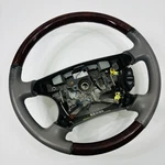 2000-2004 Toyota Avalon Steering Wheel Woodgrain & Gray Leather W/ Cruise Oem. Fixed Price $99.95.