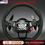 Full Leather Sport Steering Wheel For Audi A4 With Paddles 2017 Usa/new. Fixed Price $849.99.