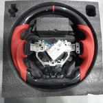 Real Carbon Fiber Steering Wheel Red Fit Lexus IS350 RC200 NX200 CT200H 13+. Fixed Price $299.00.