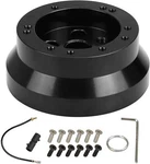 5 & 6 Hole Steering Wheel Black Hub Adapter ( Flaming River, Ididit, Gm, Chevy). Fixed Price $132.88.