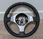 New Leather Steering Wheel For Mitsubishi Lancer Evolution 7 8 9 Vii Momo Oem !. Fixed Price $750.00.