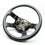 2003 - 2009 Land Rover Steering Wheel Black Leather 4 Spoke No Buttons 61278000B. Fixed Price $74.99.