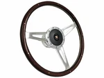1969-89 Cadillac 15" Espresso Stained Wood Steering Wheel Telescopic 9-BOLT Kit. Fixed Price $400.39.