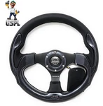 New Reinforced Nrg Innovations Steering Wheel RST-001CBL + U.s.p.l Air Freshener. Fixed Price $128.00.
