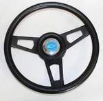 Chevelle Camaro Nova Grant Black Steering Wheel Spokes 13 3/4" Blue Bowtie. Fixed Price $138.79.