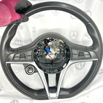 2017 2019 Alfa Romeo Giulia Steering Wheel Black Leather W/ Switch Buttons Oem. Fixed Price $199.99.
