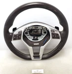 16-17 Oem Mercedes W207 W212 Steering Wheel Multifunction Brown W/ Pedal Shift. Fixed Price $298.00.