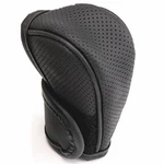 Car Shift Knob Covers Gear Leather Sleeve Trim Protector Breathable. Fixed Price $12.66.