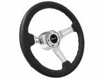 1961-69 Plymouth Vsw S6 Sport Leather Steering Wheel Chrome Kit. Fixed Price $287.99.