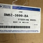 Ford #BM6Z-3600-BA Med Light Stone Leather Steering Wheel & Mercury Nos. Fixed Price $285.00.