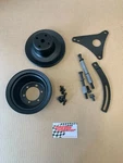 Mopar 383 440 426 Manual Steering Brackets Pulleys Dart Cuda Body Gtx. Fixed Price $220.00.