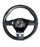 12-16 Volkswagen Vw Passat Golf Leather Steering Wheel Black 561419091G Oem. Fixed Price $179.20.