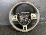 07-09 Jaguar Xk Leather Wrapped Steering Wheel Heat W/walnut Blue Id GDLJKNJ5. Fixed Price $250.00.