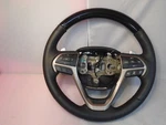 New Blem 2014-18 Grand Cherokee Black Leather Steering Wheel Paddle Shift Oem. Fixed Price $249.00.