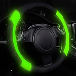Steering Wheel Cover Microfiber Leather Anti Slip 15 Glow Lime Car Truck Suv. Fixed Price $27.34.