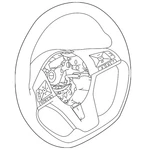 Genuine Nissan Steering Wheel 48430-6CA3B. Fixed Price $520.43.
