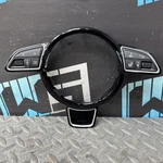 Oem 2016-18 Audi A6 S6 Heated Steering Wheel Radio Control Switch Button W/ Trim. Fixed Price $99.99.