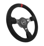 Grant 3-SPOKE Evolution Gt Suede Steering Wheel Red Stripe. Fixed Price $151.46.