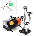 4 Trumpet Train Horn Kit With Psi Air Compressor For Car Truck 150DB. Fixed Price $63.50.