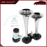 150DB For Train Car Truck Boat Air Horn Compressor Super Loud Dual Trumpet. Fixed Price $25.42.