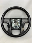 09 10 11 12 13 14 Ford Truck F150 Steering Wheel Leather Wrap Black Red Stitch. Fixed Price $125.00.