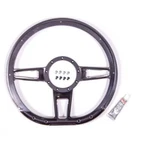 Billet Specialties BC29409 14" Formula D-shaped Half-wrap Steering Wheel 3-SPOKE. Fixed Price $721.57.