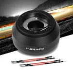 Nrg Innovations SRK-106H Black 6X70MM Bolt Steering Wheel Short Hub Adapter. Fixed Price $140.00.