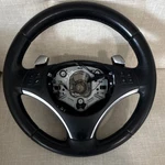 07-13 Oem Bmw E88 E90 E92 Steering Wheel M-sport Leather With Paddle Shifters*. Fixed Price $90.00.