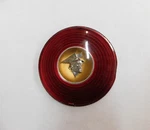 Nos Oem 1946 1947 Mercury Steering Wheel Horn Button Center Emblem Ornament. Fixed Price $159.00.