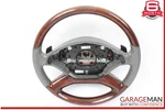 10-14 Mercedes W221 S550 S600 Steering Wheel W/ Paddle Shifters Gray Wood Oem. Fixed Price $158.75.
