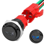 Joinfworld Horn Button Switch 12V 20A Heavy Duty 16MM Metal Speaker Mome.... Fixed Price $9.46.
